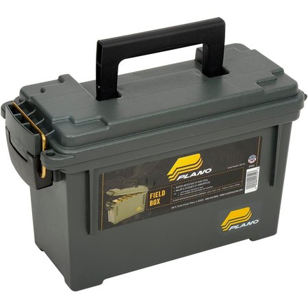 PLANO Molding Water Resistant Ammo Can Filed Box, 11-5/8L x 5-1/8W x 7-1/8H, Green 131200